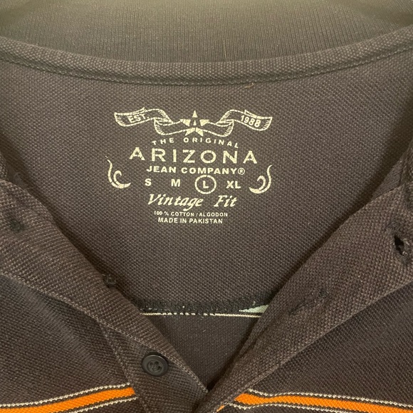 Men’s Arizona Jean Company Size Large Polo - Picture 3 of 5